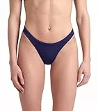 Arena Damen Women's Team Swim Bottom Solid Badehosen Slip, Navy-White, 42 EU
