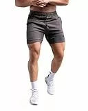 ATHLETIC AESTHETICS Classic Shorts 2.0 (as3, Alpha, l, Regular, Short, Military Black)