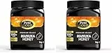 Pure Gold Manuka Honig 100+ MGO zertifiziert, Premium Neuseeland Manuka Honey 1kg (Packung mit 2)