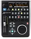 Behringer X-TOUCH ONE Universal-Bedienoberfläche mit berührungsempfindlichem Motor-Fader und LCD-Scribble-Streifen