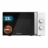 Cecotec Mikrowelle mit Grill ProClean 4110. 700W Leistung, Grill mit 800 W, Fassungsvermögen 23 l, Ready2Clean-Beschichtung, 3D Wave-Technologie, Timer 30 Minuten, Full Crystal Tür
