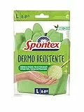Spontex Latex Handschuhe (8-8 1/2 ),Grün