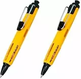 Tombow BC-AP52-B Kugelschreiber AirPress Pen mit Drucklufttechnik Gelb, 1 Stück (2er Pack)