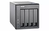 QNAP TS-431X-8G, NAS-System, 10GbE-SFP+-Port, SSD-Caching, schwarz