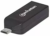Manhattan 406222 24-in-1 Kartenleser (1-Port, USB 2.0) schwarz