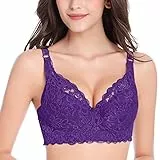 der Discounter 4,BH Damen ohne bügel,Sport BH hautfarben Damen,Bralette Spitze,Damen Spitze Geraffte BHS-Träger Bustier Brustkörbchen-Unterwäsche (kein Bügel) Bikini & Bustier Bralette