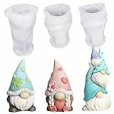 Silikonformen Gießformen Ostern, 2026 Neu Silikonform Ostern, DIY Osterwichtel Giessform Silikon, Wichtel Frühling, für DIY Frühlingsdeko, Ostern Geschenk, Wichtel Figuren
