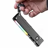 Relybo Taschenlampe LED Aufladbar 1000000 Lumen, LED Taschenlampe Klein 2 Schalter & 9 Modi(mit 395 nm UV) COB Seitenlicht, Clip, Starke Taktische Taschenlampe Extrem Hell für Camping Outdoor Notfälle