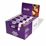 Bulk Energieriegel, Hafer, Früchte, Vollwertkost, Pflanzlich, Apfel, 40 g, Packung mit 12, 12 Portionen