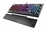 ROCCAT Vulcan 120 - Mechanical RGB Gaming Keyboard(QWERTY), AIMO LED Per-Key lighting, ROCCAT Titan switches, durable design (aluminum top plate), multimedia wheel, detachable wrist rest