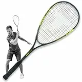 Talbot-Torro Squashschläger Drive 2000 – Leichter Allround-Schläger – Für Einsteiger & Freizeit – Graphit-Composite Rahmen – besaitet & spielbereit