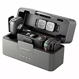 DJI Mic 3 (2 Sender + 1 Empfänger + Ladeschale), Funkmikrofon für iPhone/Kamera/Android, Ultraleicht, Adaptive Gain-Steuerung für ausgewogene Lautstärke, 28 Std. Nutzung, Vlog