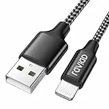 RAVIAD iPhone Ladekabel iPhone Kabel 2M [MFi-Zertifiziert] Lightning Ladekabel Nylon Lightning Schnellladekabel für Phone 14 13 12 11 Pro Max Mini XR XS X 8 8 Plus 7 7 Plus 6s 6 6 Plus 5S 5 SE 2020