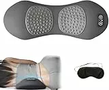 Homecores Rückenmassage 3 in 1 Rückenentlastung 3 in 1 Rückentherapie Massagegerät Rückentherapie mit Traktion Vibration und Wärme Leiser Betrieb Verspannungen lindern