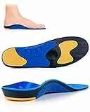 TOPSOLE Orthopädische Einlegesohlen Fersensporn Einlagen Schuhe Komfort Arch Support Insoles Schuheinlagen bei Plantarfasziitis,Plattfuß,Hallux Valgus, Einlegesohlen Arbeitsschuhe Für Herren & Damen