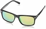 Dice Unisex Sonnenbrille, shiny black/pink revo, one size, D06210-30
