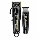 Wahl Kabellose Barber Combo - Mit Magic Clip & Detailer Li - Titan-Klingen - 100 Minuten Laufzeit