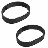 2 Stück Bandschleifer Zahnriemen,HTD 225-3M-17 Antriebsriemen Ersatzteil,Kompatibel mit BOSCH PBS75A GBS75A GBS75AE/PARKSIDE PEBS 900/SILVERCREST Schleifer