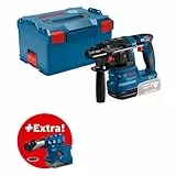Bosch Professional 18V System Akku Bohrhammer GBH 18V-22 (mit SDS plus, KickBack Control und Vibration Control, inkl. GDE 18V-12, L-BOXX, ohne Akku/ Ladegerät)