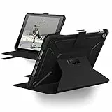 Urban Armor Gear Metropolis Hülle Apple iPad 10,2' (2020 & 2019) Schutzhülle (Wake/Sleep Funktion, Apple Pencil / Logitech Crayon Halter, Standfunktion, Smart Keyboard kompatibel) schwarz
