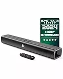 MAJORITY Naga 60 Soundbar für TV Geräte | TV Soundbar mit Integriertem Subwoofer | Bluetooth Sound Bar HDMI ARC | 120W Lautsprecher für Fernseher | 2.1 Soundsystem mit EQ | Wandmontierbar Sound Bar