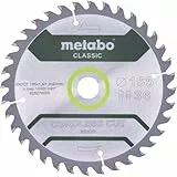 Metabo Sägeblatt 'cordless cut wood - classic', 165x1,6/1,0x20 Z36 WZ 15° - 628279000