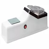 KlingenMeister Japanischer Messerschärfer - Schärft jede Klinge in Sekunden Elektrischer Messerschärfer mit Multifunktionalen, Schutzhülle, Für Haus & Küche, Alle Messer