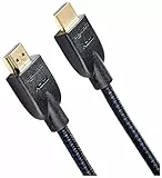 Amazon Basics Geflochtenes HDMI-Kabel, 1.8 m, Schwarz