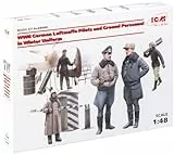 ICM 48086 - WWII German Luftwaffe Pilots and Ground Personnel in