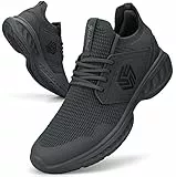 Giniros Sneaker Herren Schuhe Turnschuhe Laufschuhe Sportschuhe Running Tennisschuhe Freizeit Leicht Atmungsaktiv Walking Schuhe Outdoor Fitnessstudio Gym Jogging Slip-on Schlüpfen Straßenlaufschuhe