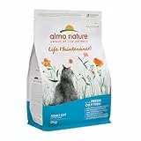 Almo Nature Holistic Maintenance Trockenfutter für Katzen mit frischem Fettfisch 2Kg