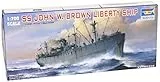 Trumpeter 05756 Modellbausatz SS John W. Brown Liberty Ship, Mittel