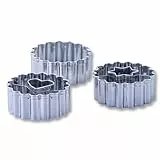 Zenker Ausstecher-Set Linzer Herz und Stern aus Edelstahl – Perfekt für Weihnachtskekse, 3-teilig, inkl. Geschenkverpackung, spülmaschinengeeignet und rostfrei – The Christmas Candy Shop