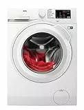 AEG Waschmaschine,7 kg, Testsieger der Stiftung Warentest, Serie 6000 ProSense -Mengenautomatik - Smarte Beladungserkennung, A, Nachlegefunktion, Inverter Motor, Wasserstopp, 1400 U/min, L6FBG51470
