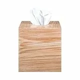 blomus Kosmetiktuchbox WILO | quadratisch | Hartholz | Farbe Oak | Zeitloses Design