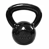 Amazon Basics Kugelhantel aus Gusseisen, 10 kg, Schwarz