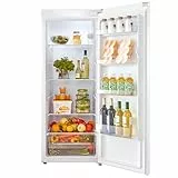 Comfee RCD235WH2EU(E) Kühlschrank, 230L Kühlschrank ohne Gefrierfach, 40 dB leise, LED-Licht, 1–10°C einstellbar, wechselbarer Türanschlag, Mehrfach-Glasablagen, Obst- & Gemüseschublade, Weiß