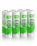 EBL AA Akku 2800mAh 8 Stück - Mignon AA wiederaufladbare Batterien, Typ NI-MH, geringe Selbstentladung mit Staubkasten, 1.2v AA Akkubatterien