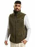 Brandit Teddyfleece Vest Men, Oliv, Größe 4XL
