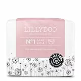 LILLYDOO hautfreundliche Baby Windeln - Größe 1 (2+ kg), 24 Stück, Sicherer Auslaufschutz, Weich, Ohne Parfüme & Lotionen für empfindliche Haut, Dermatologisch getestet