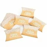 Logbuch-Verlag 10 kleine Schachteln Gäste Geschenke Hochzeit Kommunion Taufe Willkommensgeschenk 15 x 10 x 3 cm