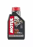Motul 104034 710 2T, 1 L, 100% Synthetic schwarz 221x117x63.5