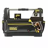 STANLEY FATMAX Offene Werkzeugtasche, 18 Zoll, 48 x 25 x 35 cm, Schwarz, 1-93-951