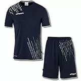 uhlsport Herren Score 26 Fußball Trikot-Set - Fußball-Set Bestehend Aus Trainings-Shirt Und Trainings-Hose, Marine/weiß, L EU
