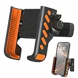 Generisch Golfwagen Handyhalter, Magnethalter mit 360° Drehung, Klemme Antirutsch Stativ Tragbar Schnellspanner Halterung für Einkauf LKW Fitness Motorrad