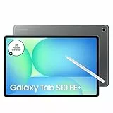 Samsung Galaxy S10 FE+ AI-Tablet, Android Tablet, 128 GB Speicher, 8 GB RAM, 33,28 cm/13,1' Display, Inkl. S Pen, Wi-Fi, Lange Akkulaufzeit, Gray, 36 Monate Herstellergarantie [Exklusiv auf Amazon]