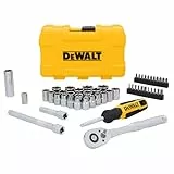 DEWALT Mechaniker-Werkzeug-Set, 3/8-Zoll-Antrieb, 50-teilig (DWMT45423)