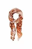 Desigual Tuch Corduroy Rectangle Foulard Terracota mehrfarbig