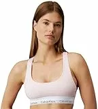 Calvin Klein Damen BH Bralette Unlined Sport, Rosa (Nymphs Thigh), M