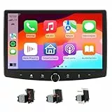 Eonon 10,1 Zoll Android 13 Autoradio Doppel-Din 6+64GB 4G LTE GPS Sat NAV CarPlay Android Auto Bluetooth WiFi EQ mit Rückfahrkamera UX6SK-PLUS